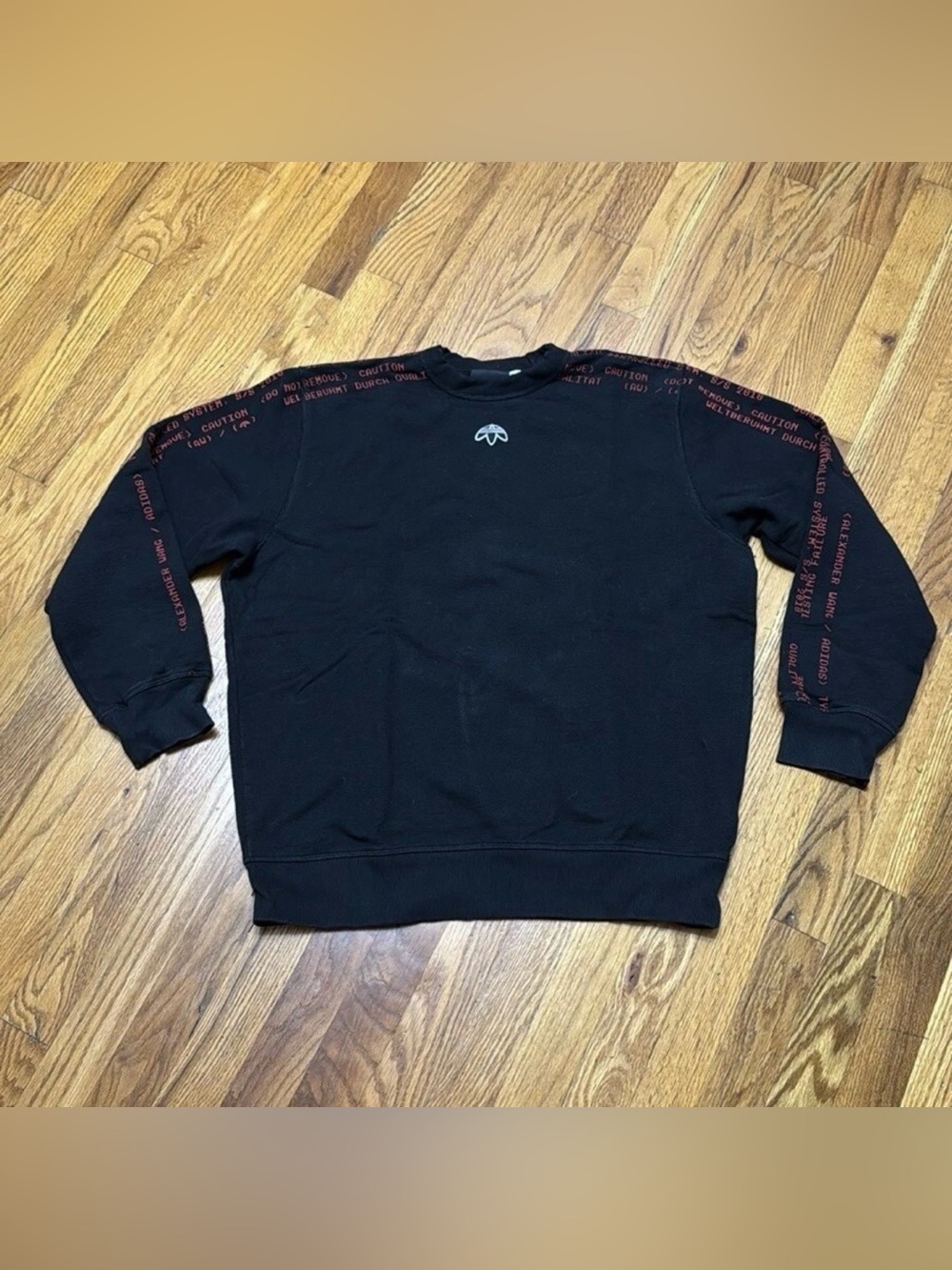 Adidas × Alexander Wang Sweatshirt
Unisex small Black Red Graphic Season 3 TYP S
